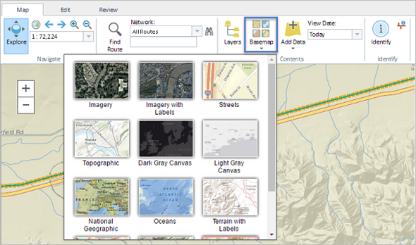 A custom basemap in RCE A custom basemap in RCE